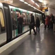 White fans of the Chelsea soccer team refuse to let a black man board a subway train in Paris Feb. 17, 2015.
YouTube